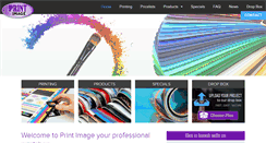 Desktop Screenshot of printimage.co.za